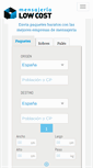 Mobile Screenshot of mensajerialowcost.es